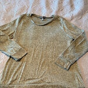 Women's Dark Green Long Sleeve Top